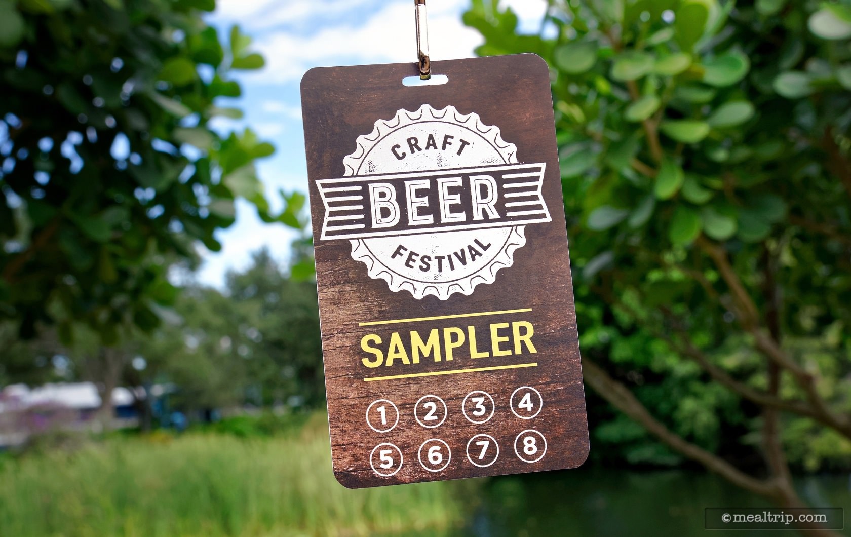 SeaWorld Craft Beer Festival Sampler Lanyard
