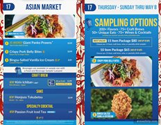 The Asian Market Menu Boards with Prices