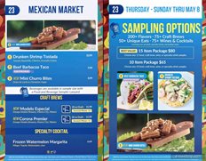 The Mexican Market Menu Boards with Prices