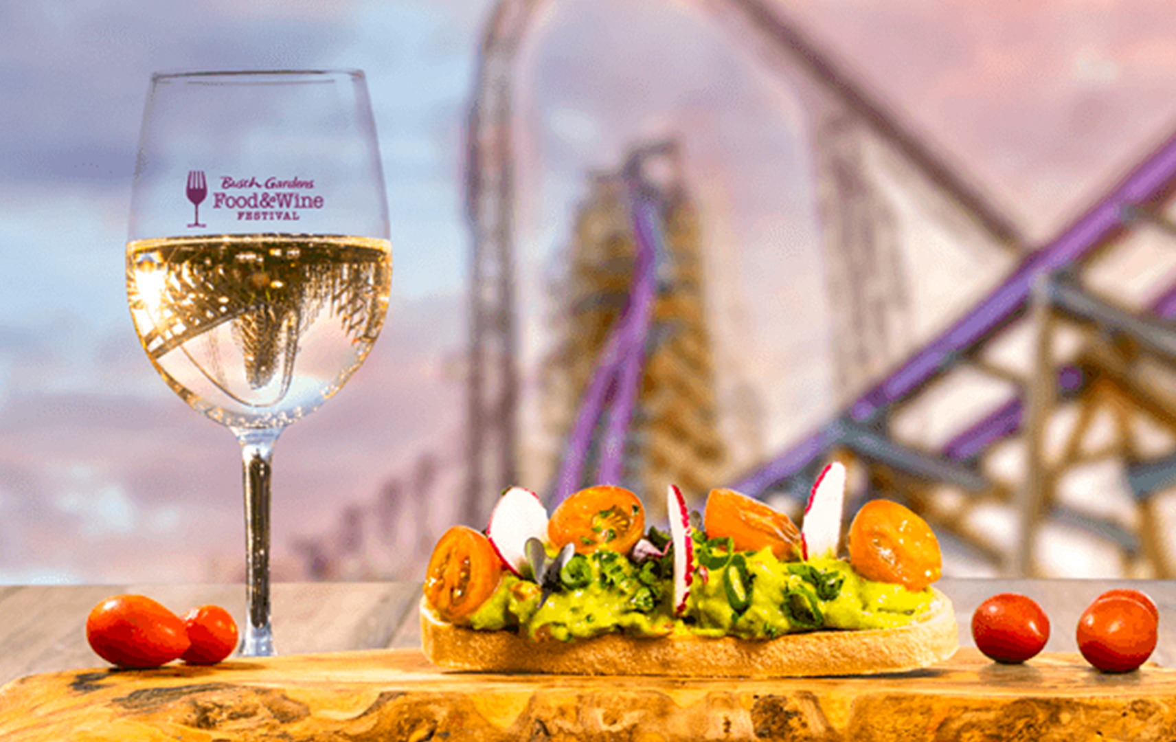 Menu Items & Cabin Names for the 2020 Busch Gardens Food and Wine Festival