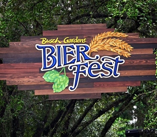 Food & Beer Menu Items for the Busch Gardens, Tampa 2020 Bier Fest (Text List)