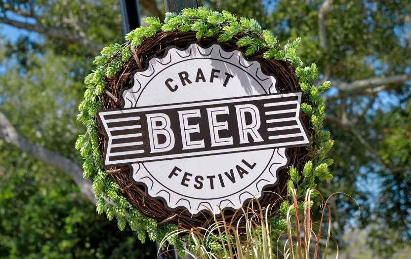 SeaWorld, Orlando Craft Beer Festival Menu Boards with prices for 2021