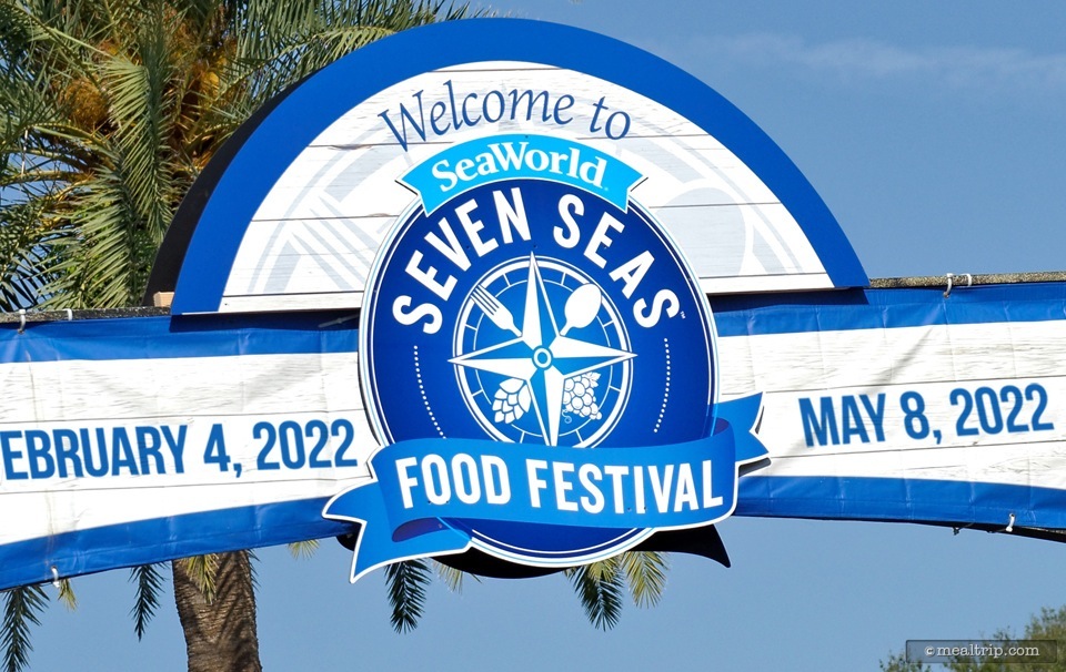 Food Menu List for the 2022 Seven Seas Food Festival