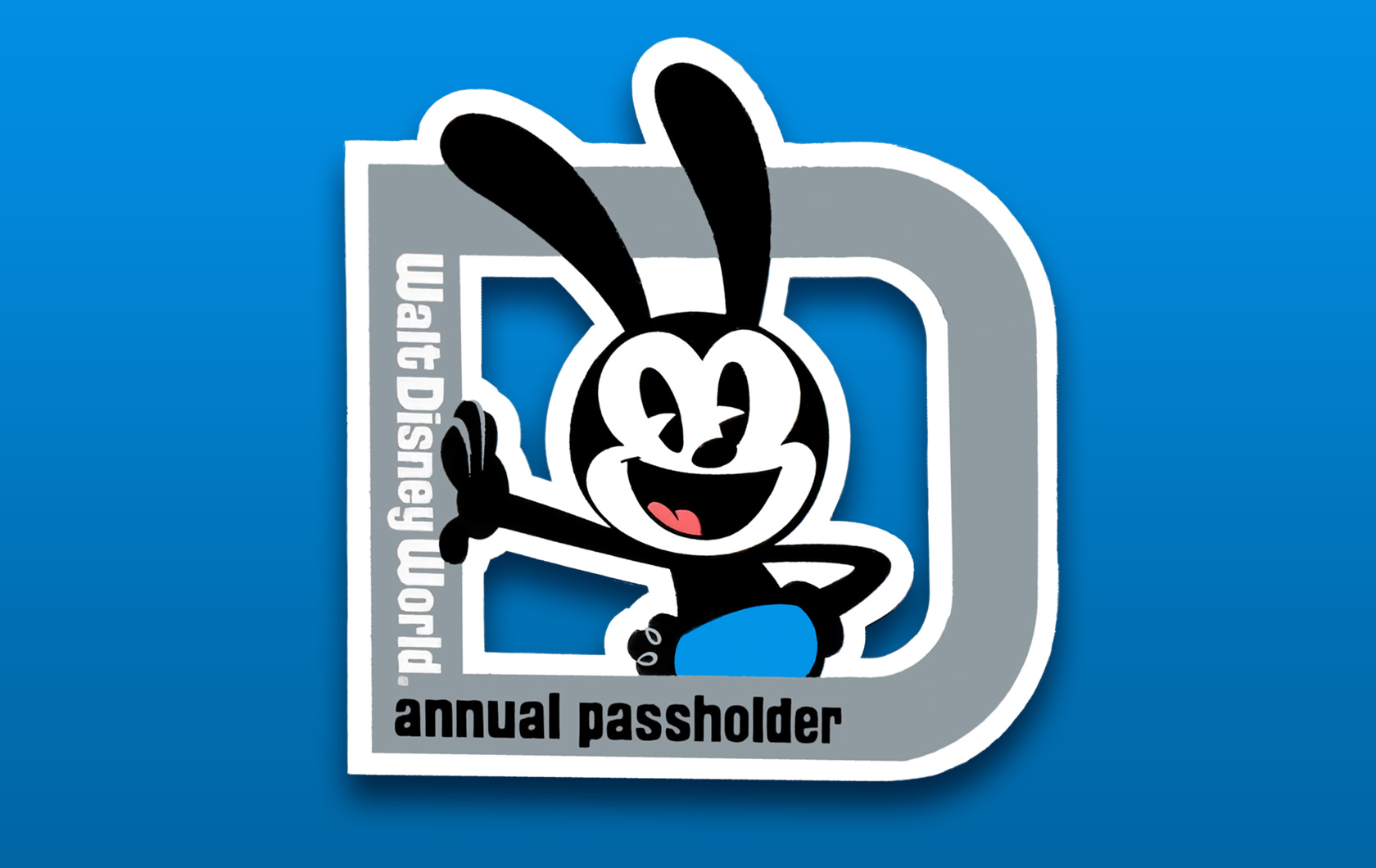 There's a New Walt Disney World Annual Passholder Magnet — It's Oswald the Lucky Rabbit!!!