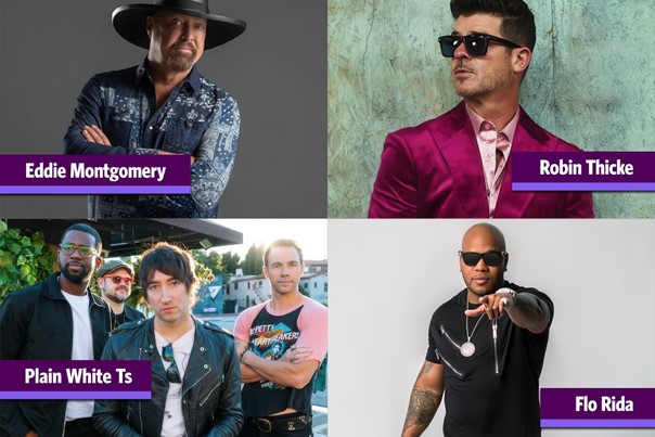Busch Gardens 2025 Food & Wine Festival Concert List and Times