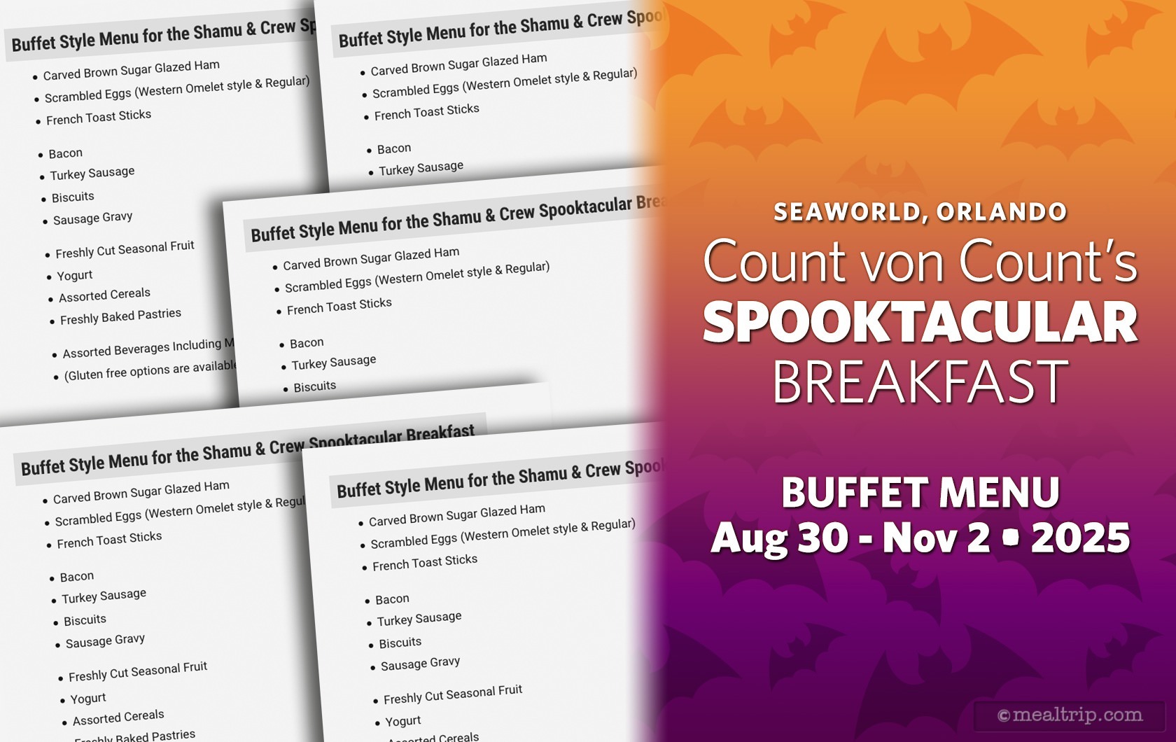 Count von Count's Spooktacular Breakfast Buffet