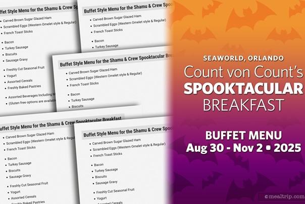 Count von Count's Spooktacular Breakfast Buffet