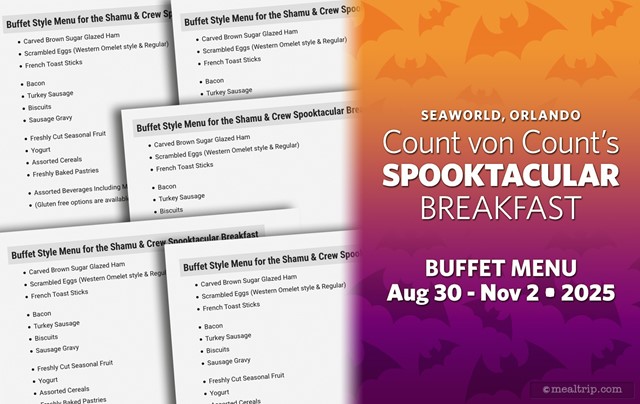 Count von Count's Spooktacular Breakfast Buffet