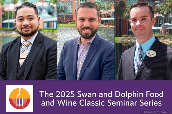 The 2025 Swan and Dolphin Food and Wine Classic Seminar Series